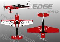 Edge 540 CARF racing red