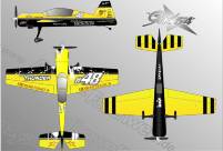 Yak 54 Extreme Flight gelb schwarz 3